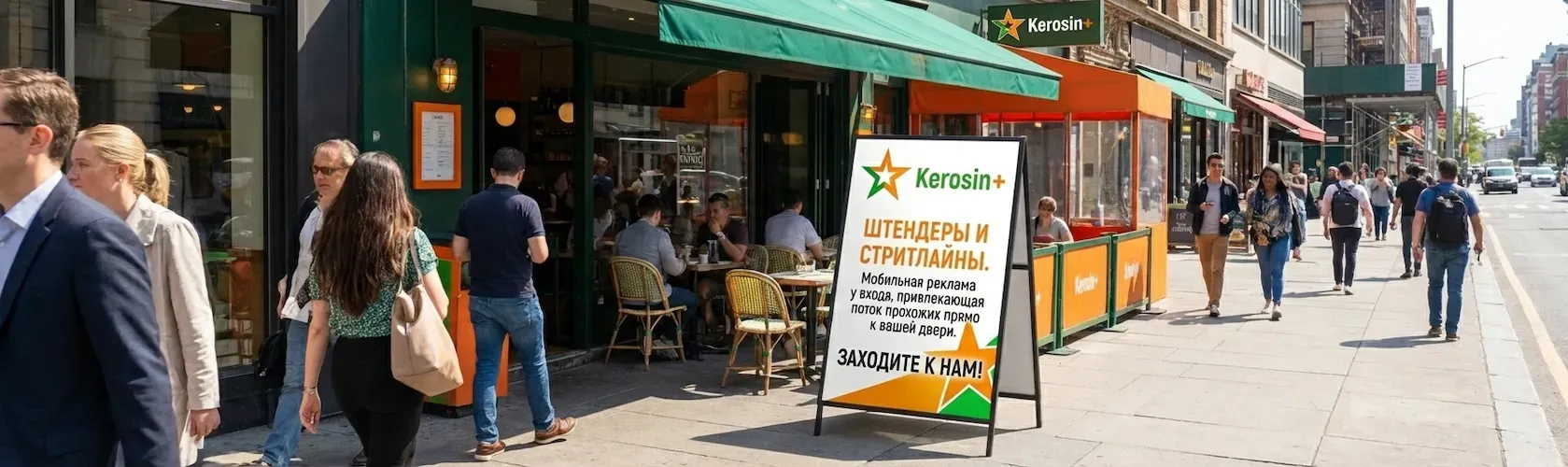 Стритлайны (штендеры)